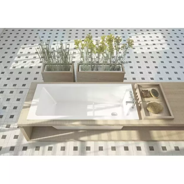 Vonia, laisvai pastatoma SPN Milano BT-537, 170 cm x 80 cm x 62 cm